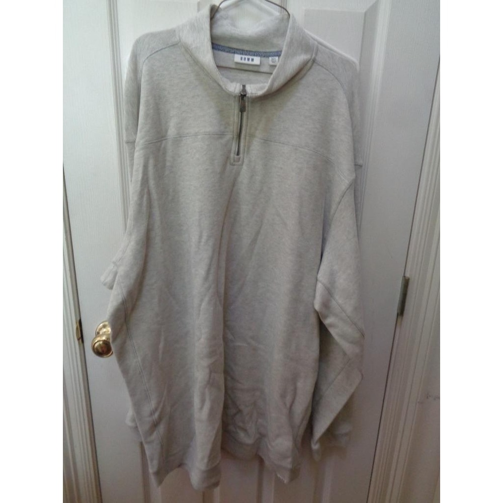 ROWM Waffle Long Sleeve T-Shirt Gray Men's 3XT